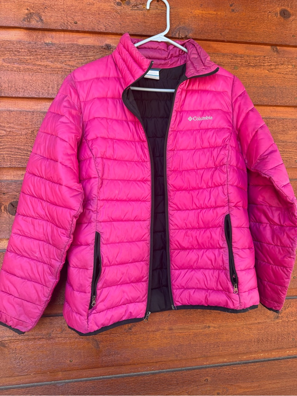Columbia Hot Pink Quilted Packable Jacket